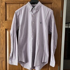 Polo Ralph Lauren Lavender Striped Shirt